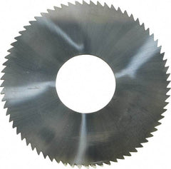 Made in USA - 2-1/2" Diam x 1/16" Blade Thickness x 7/8" Arbor Hole Diam, 72 Tooth Slitting and Slotting Saw - Arbor Connection, Solid Carbide, Concave Ground - A1 Tooling