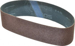 Made in USA - 2" Wide x 18-15/16" OAL, 60 Grit, Aluminum Oxide Abrasive Belt - Aluminum Oxide, Medium, Coated - A1 Tooling