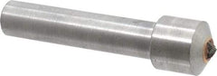 Made in USA - 1-1/2 Carat Single Point Diamond Dresser - 2" Long x 7/16" Shank Diam, 5/8" Diam x 5/8" Thick Head - A1 Tooling