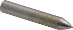 Made in USA - 1-1/2" Long x 1/4" Shank Diam Single Point Diamond Dresser - 70° Included Angle - A1 Tooling