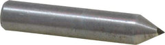 Tru-Maxx - 1/4 Carat Single Point Diamond Dresser - 2" Long x 3/8" Shank Diam - A1 Tooling