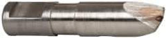 Made in USA - 0.005" Radius Single Point Diaform Diamond Dresser - 1-3/4" Long x 1/4" Shank Diam, 60° Included Angle - A1 Tooling