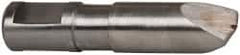 Made in USA - 0.01" Radius Single Point Diaform Diamond Dresser - 1-3/4" Long x 3/8" Shank Diam, 60° Included Angle - A1 Tooling