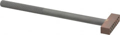 Made in USA - 6" Long x 3/8" Shank Diam Multi-Point T-Handle Diamond Dresser - 1/2" Thick Head - A1 Tooling