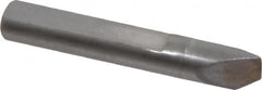 Made in USA - 0.01" Single Point Diamond Dresser - 1-9/16" Long x 1/4" Shank Diam, 40° Included Angle - A1 Tooling