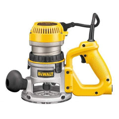 DeWALT - 8,000 to 24,000 RPM, 2.25 HP, 12 Amp, D-Handle Electric Router - 1/4 and 1/2 Inch Collet - A1 Tooling