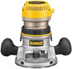 DeWALT - 8,000 to 24,000 RPM, 2.25 HP, 12 Amp, Fixed Base Electric Router - 1/4 and 1/2 Inch Collet - A1 Tooling