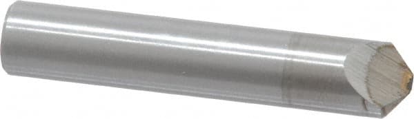 Value Collection - 1/2 Carat Single Point Chisel Edge Diamond - 2" Long x 3/8" Shank Diam, 60° Included Angle - A1 Tooling