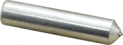 Norton - 1/4 Carat Single Point Diamond Dresser - 2" Long x 7/16" Shank Diam, 60° Included Angle - A1 Tooling