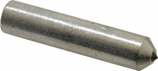 Norton - 1/3 Carat Single Point Diamond Dresser - 2" Long x 7/16" Shank Diam, 60° Included Angle - A1 Tooling