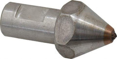 Norton - 1/3 Carat Single Point Diamond Dresser - 1-7/16" Long x 7/16" Shank Diam, 60° Included Angle - A1 Tooling