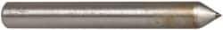 Norton - 1" Long x 1/8" Shank Diam Single Point Diamond Dresser - Convex Radius, 60° Included Angle - A1 Tooling