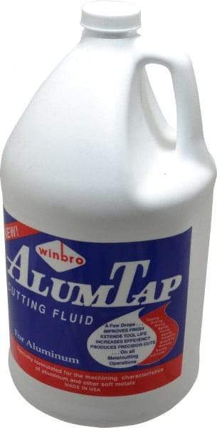 AlumTap - AlumTap, 1 Gal Bottle Cutting & Tapping Fluid - Synthetic, For Cleaning, Machining - A1 Tooling