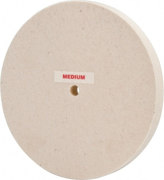 8 Inch Diameter x 3/4 Inch Thick Unmounted Buffing Wheel Polishing Wheel, 1/2 Inch Arbor Hole, Medium Density