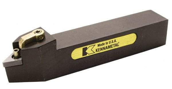 Kennametal - MDNN, Left Hand Cut, 0° Lead Angle, 25mm Shank Height x 25mm Shank Width, Negative Rake Indexable Turning Toolholder - 150mm OAL, DN..1506.. Insert Compatibility, Series Kenloc - A1 Tooling