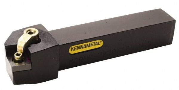 Kennametal - MCRN, Right Hand Cut, 15° Lead Angle, 25mm Shank Height x 25mm Shank Width, Negative Rake Indexable Turning Toolholder - 150mm OAL, CN..1204.. Insert Compatibility, Series Kenloc - A1 Tooling