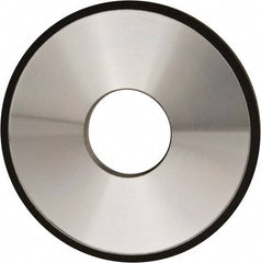 Made in USA - 4" Diam x 1-1/4" Hole x 1/4" Thick, N Hardness, 220 Grit Surface Grinding Wheel - Diamond, Type 1A1, Very Fine Grade - A1 Tooling