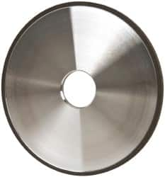 Made in USA - 6" Diam x 1-1/4" Hole x 1/4" Thick, N Hardness, 100 Grit Surface Grinding Wheel - Diamond, Type 1A1, Fine Grade - A1 Tooling