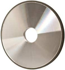 Made in USA - 6" Diam x 1-1/4" Hole x 3/8" Thick, N Hardness, 100 Grit Surface Grinding Wheel - Diamond, Type 1A1, Fine Grade - A1 Tooling