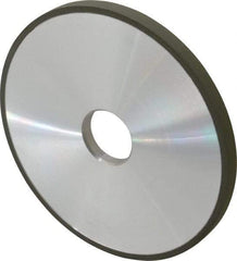 Made in USA - 6" Diam x 1-1/4" Hole x 3/8" Thick, N Hardness, 220 Grit Surface Grinding Wheel - Diamond, Type 1A1, Very Fine Grade - A1 Tooling