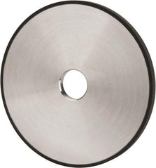 Made in USA - 7" Diam x 1-1/4" Hole x 3/8" Thick, N Hardness, 100 Grit Surface Grinding Wheel - Diamond, Type 1A1, Fine Grade - A1 Tooling