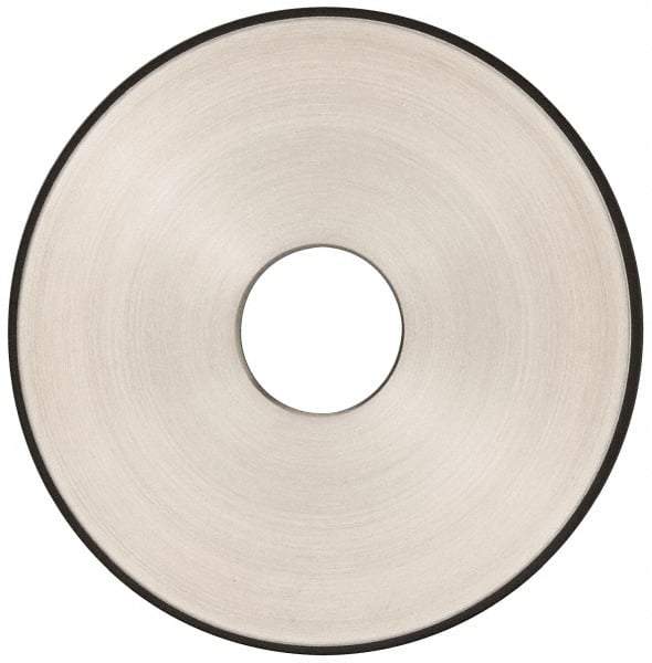 Made in USA - 5" Diam x 1-1/4" Hole x 1/8" Thick, N Hardness, 220 Grit Surface Grinding Wheel - Diamond, Type 1A1, Very Fine Grade - A1 Tooling