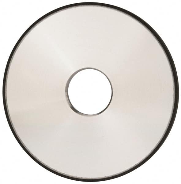 Made in USA - 5" Diam x 1-1/4" Hole x 1/4" Thick, N Hardness, 220 Grit Surface Grinding Wheel - Diamond, Type 1A1, Very Fine Grade - A1 Tooling