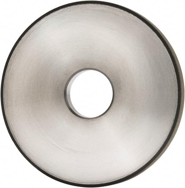 Made in USA - 5" Diam x 1-1/4" Hole x 1/2" Thick, N Hardness, 100 Grit Surface Grinding Wheel - Diamond, Type 1A1, Fine Grade - A1 Tooling