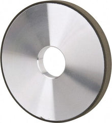 Made in USA - 5" Diam x 1-1/4" Hole x 1/2" Thick, N Hardness, 150 Grit Surface Grinding Wheel - Diamond, Type 1A1, Very Fine Grade - A1 Tooling