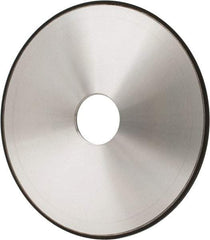 Made in USA - 6" Diam x 1-1/4" Hole x 1/8" Thick, N Hardness, 220 Grit Surface Grinding Wheel - Diamond, Type 1A1, Very Fine Grade - A1 Tooling