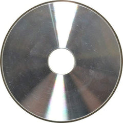 Made in USA - 6" Diam x 1-1/4" Hole x 1/4" Thick, N Hardness, 100 Grit Surface Grinding Wheel - Diamond, Type 1A1, Fine Grade - A1 Tooling