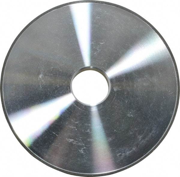 Made in USA - 6" Diam x 1-1/4" Hole x 1/2" Thick, N Hardness, 150 Grit Surface Grinding Wheel - Diamond, Type 1A1, Very Fine Grade - A1 Tooling