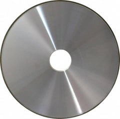 Made in USA - 7" Diam x 1-1/4" Hole x 1/4" Thick, N Hardness, 220 Grit Surface Grinding Wheel - Diamond, Type 1A1, Very Fine Grade - A1 Tooling