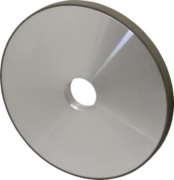 Made in USA - 7" Diam x 1-1/4" Hole x 1/2" Thick, N Hardness, 220 Grit Surface Grinding Wheel - Diamond, Type 1A1, Very Fine Grade - A1 Tooling