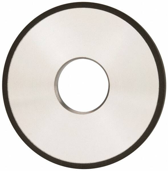 Made in USA - 4" Diam x 1-1/4" Hole x 1/4" Thick, N Hardness, 220 Grit Surface Grinding Wheel - Diamond, Type 1A1, Very Fine Grade - A1 Tooling