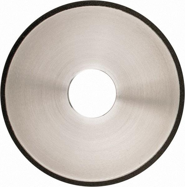 Made in USA - 5" Diam x 1-1/4" Hole x 1/8" Thick, N Hardness, 100 Grit Surface Grinding Wheel - Diamond, Type 1A1, Fine Grade - A1 Tooling