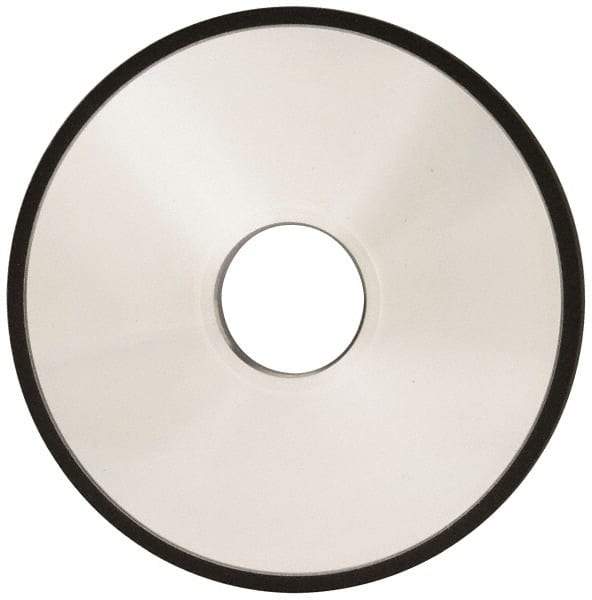 Made in USA - 5" Diam x 1-1/4" Hole x 1/4" Thick, N Hardness, 100 Grit Surface Grinding Wheel - Diamond, Type 1A1, Fine Grade - A1 Tooling