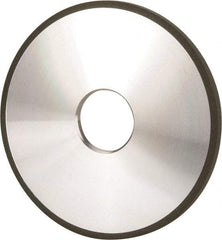 Made in USA - 5" Diam x 1-1/4" Hole x 1/4" Thick, N Hardness, 220 Grit Surface Grinding Wheel - Diamond, Type 1A1, Very Fine Grade - A1 Tooling