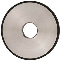 Made in USA - 5" Diam x 1-1/4" Hole x 1/2" Thick, N Hardness, 150 Grit Surface Grinding Wheel - Diamond, Type 1A1, Very Fine Grade - A1 Tooling