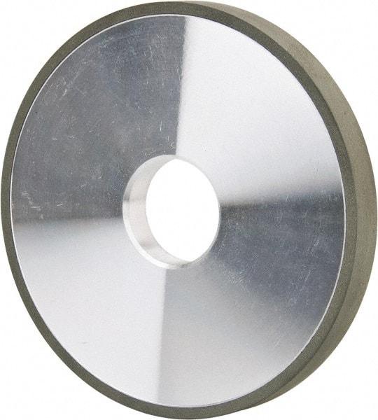 Made in USA - 5" Diam x 1-1/4" Hole x 1/2" Thick, N Hardness, 220 Grit Surface Grinding Wheel - Diamond, Type 1A1, Very Fine Grade - A1 Tooling