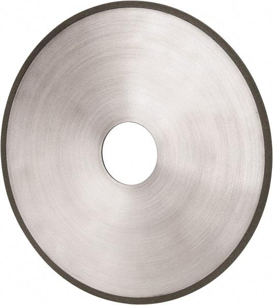 Made in USA - 6" Diam x 1-1/4" Hole x 1/16" Thick, N Hardness, 100 Grit Surface Grinding Wheel - Diamond, Type 1A1, Fine Grade - A1 Tooling