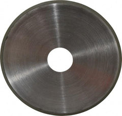 Made in USA - 6" Diam x 1-1/4" Hole x 1/16" Thick, N Hardness, 150 Grit Surface Grinding Wheel - Diamond, Type 1A1, Very Fine Grade - A1 Tooling