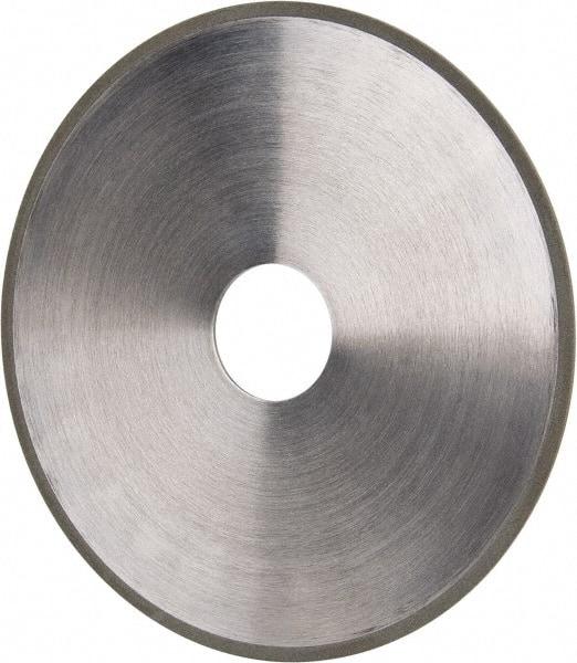 Made in USA - 6" Diam x 1-1/4" Hole x 1/16" Thick, N Hardness, 220 Grit Surface Grinding Wheel - Diamond, Type 1A1, Very Fine Grade - A1 Tooling