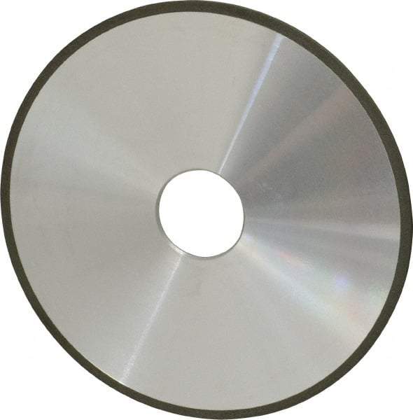 Made in USA - 6" Diam x 1-1/4" Hole x 1/8" Thick, N Hardness, 150 Grit Surface Grinding Wheel - Diamond, Type 1A1, Very Fine Grade - A1 Tooling