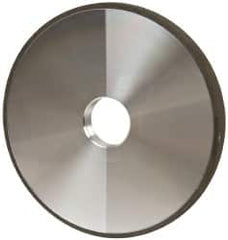 Made in USA - 6" Diam x 1-1/4" Hole x 1/2" Thick, N Hardness, 100 Grit Surface Grinding Wheel - Diamond, Type 1A1, Fine Grade - A1 Tooling