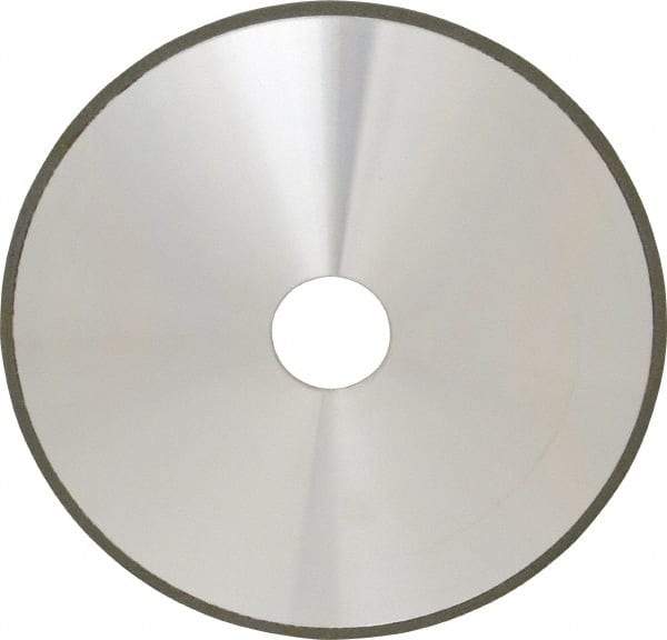 Made in USA - 7" Diam x 1-1/4" Hole x 1/8" Thick, N Hardness, 100 Grit Surface Grinding Wheel - Diamond, Type 1A1, Fine Grade - A1 Tooling