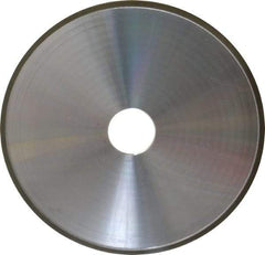 Made in USA - 7" Diam x 1-1/4" Hole x 1/8" Thick, N Hardness, 150 Grit Surface Grinding Wheel - Diamond, Type 1A1, Very Fine Grade - A1 Tooling