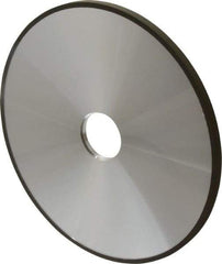 Made in USA - 7" Diam x 1-1/4" Hole x 1/4" Thick, N Hardness, 100 Grit Surface Grinding Wheel - Diamond, Type 1A1, Fine Grade - A1 Tooling