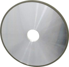 Made in USA - 7" Diam x 1-1/4" Hole x 1/4" Thick, N Hardness, 150 Grit Surface Grinding Wheel - Diamond, Type 1A1, Very Fine Grade - A1 Tooling