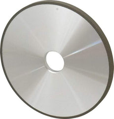 Made in USA - 7" Diam x 1-1/4" Hole x 3/8" Thick, N Hardness, 100 Grit Surface Grinding Wheel - Diamond, Type 1A1, Fine Grade - A1 Tooling